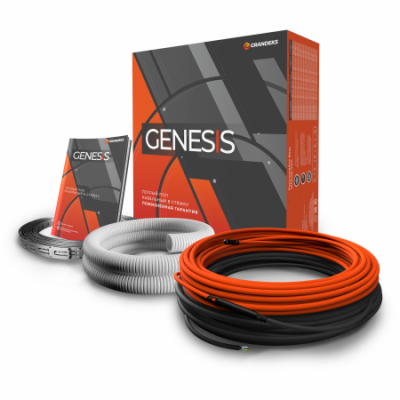 Изображение №1 - Система теплого пола кабельная двухжильная Genesis 5,0 м. 100Вт.